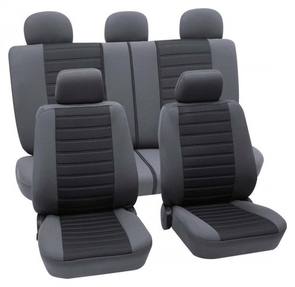 Auto Sitzbezüge Sitzbezug passend für VW CADDY I II III IV Grau
