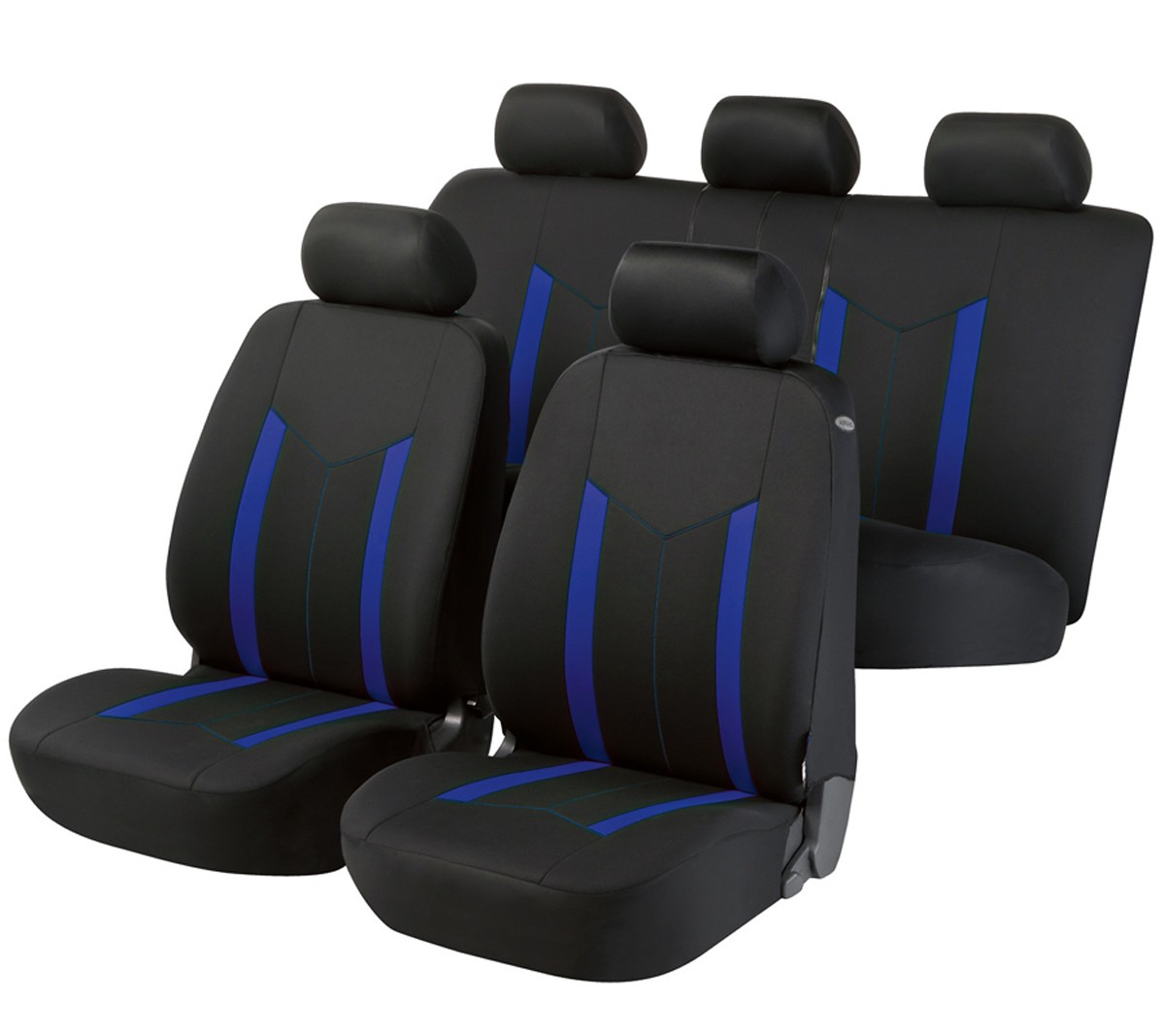 Sitzbezug Autositzbezug Schonbezug, Komplett Set, Nissan Juke, Schwarz,  Blau