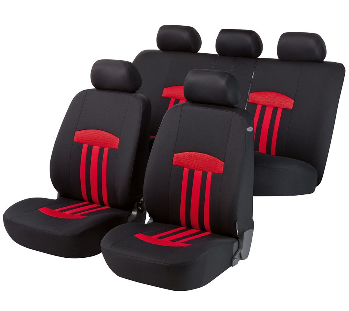 Schwarze Sitzbezüge für AUDI 80 Autositzbezug Komplett 