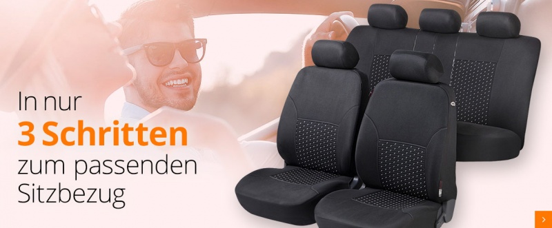 Maßgefertigte Autositzbezüge Vordersitze Kunstleder Stoff passend für VW Tiguan