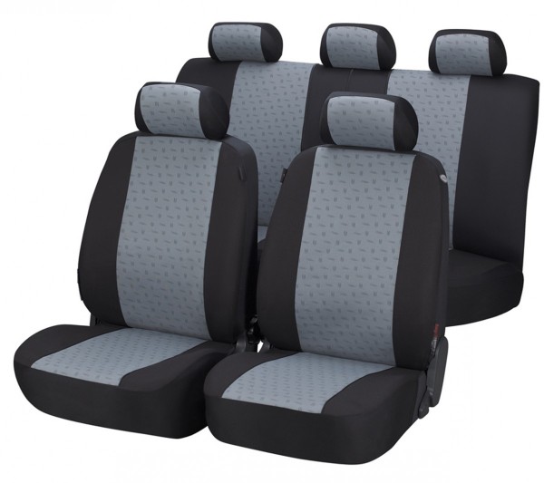 Autositzbezug Schonbezug, Komplett Set, Hyundai Matrix, Grau